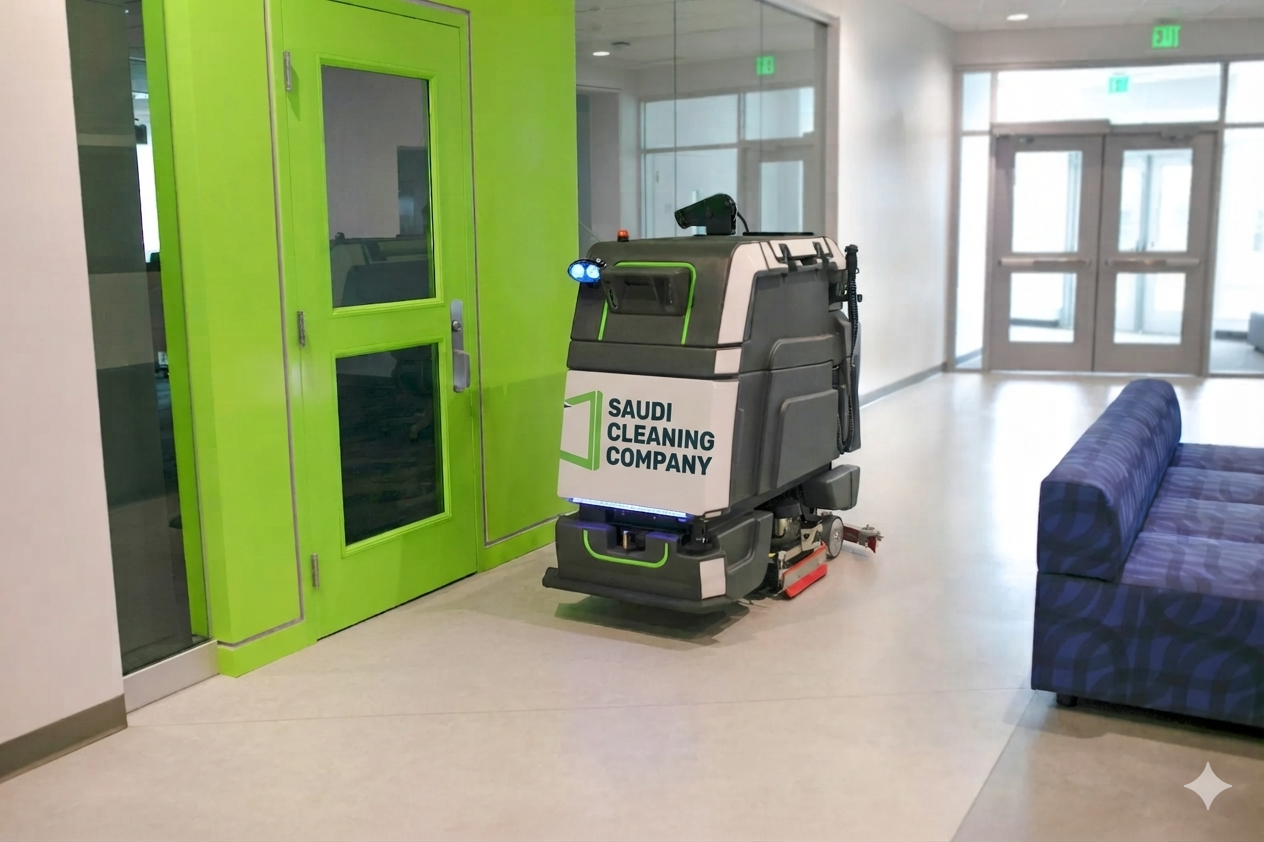 Robotic duct cleaning unit during a site assessment
