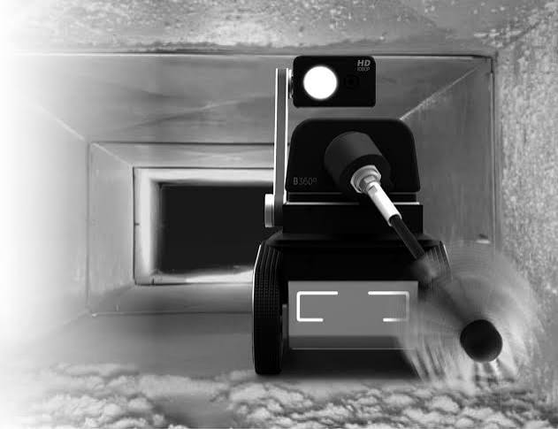 Robotic duct cleaning